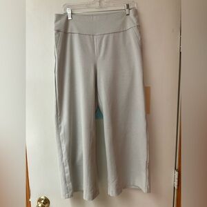 Dear Scarlett Light Gray Wide-Leg Pants